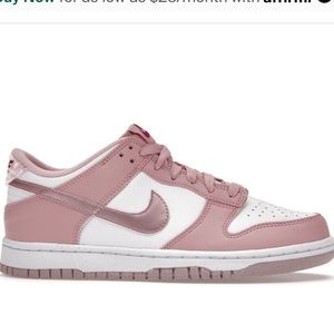 Nike Dunk Low GS 4.5y Pink Velvet